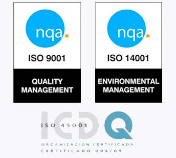 certificaciones ISO 9001 14001