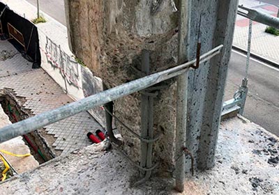 Reparacion pilares Mallorca